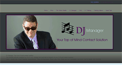 Desktop Screenshot of djmanager.biz